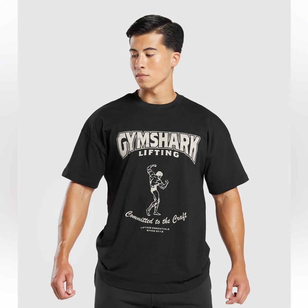 Gymshark Committed to the Craft T-Shirt XL Black
